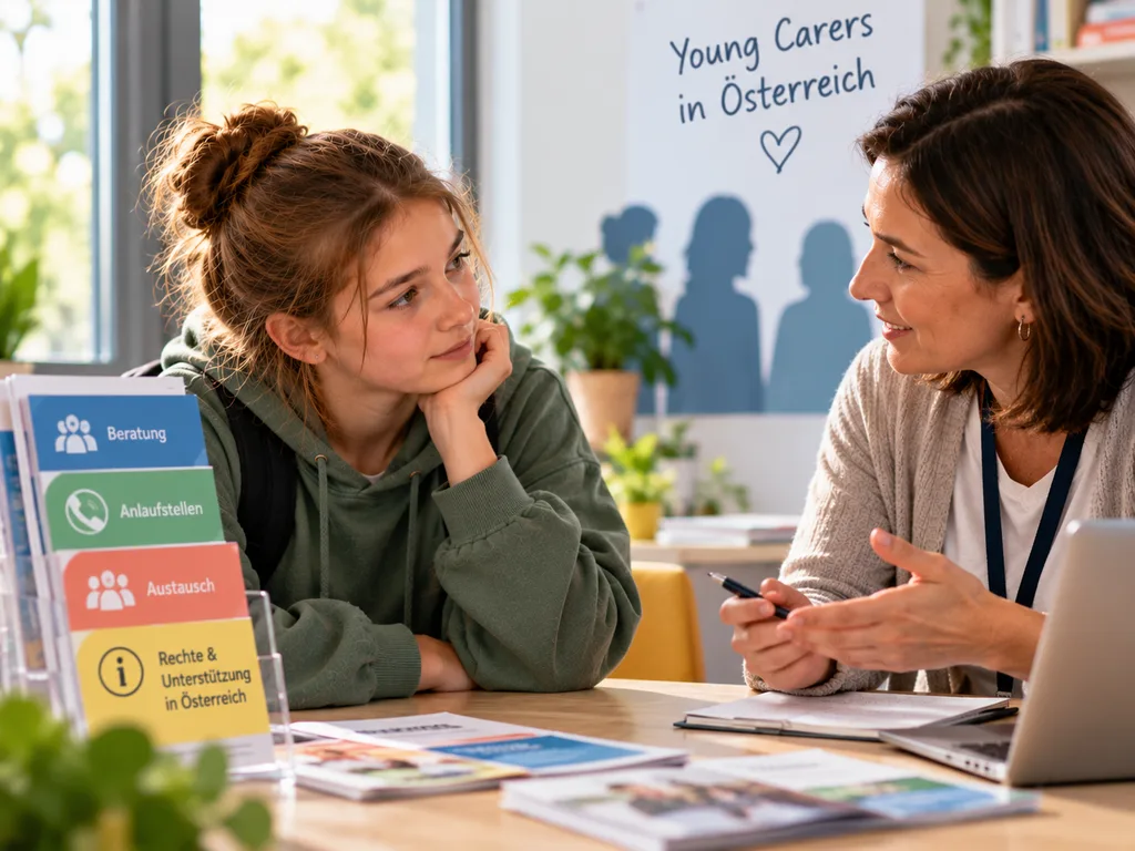 young carers half in österreich